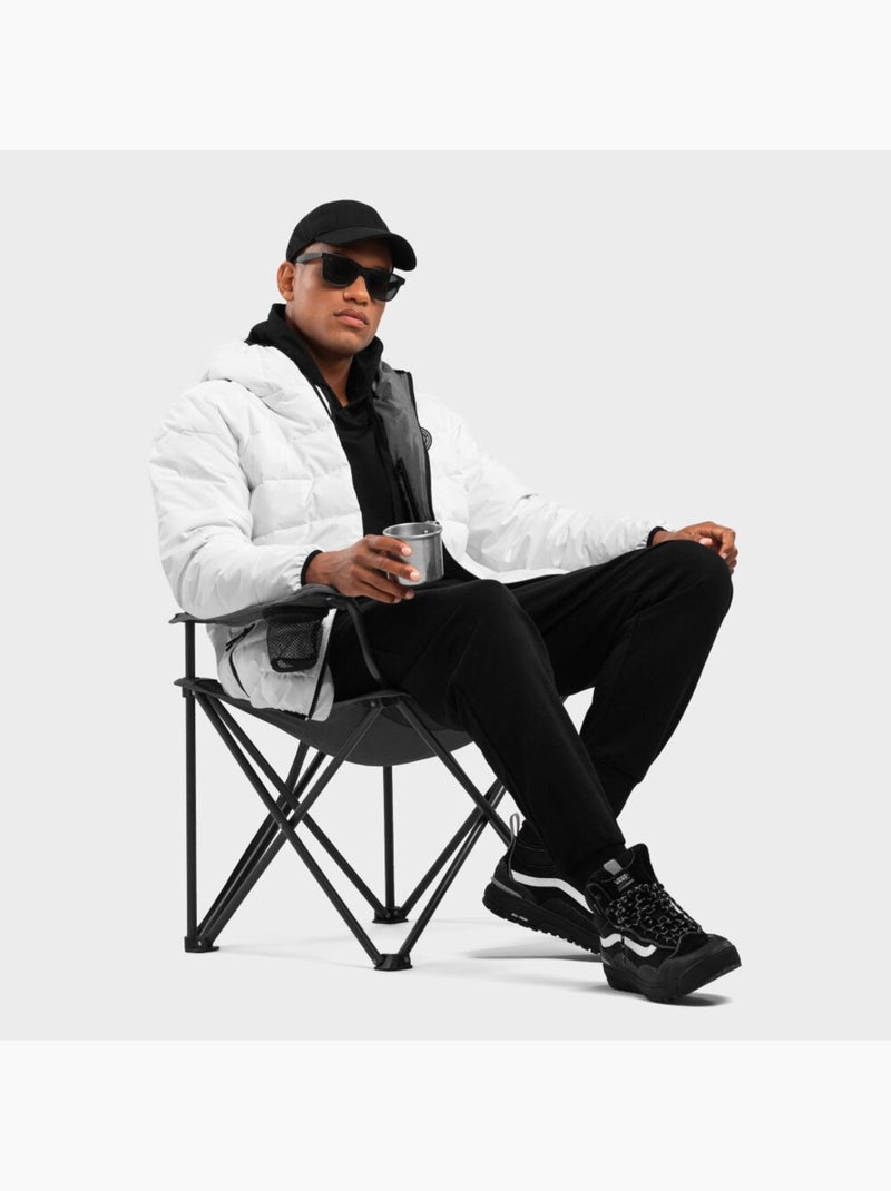 Chaqueta acolchada resistente al agua hombre lifestyle hombre natur Blanco - Kiabi