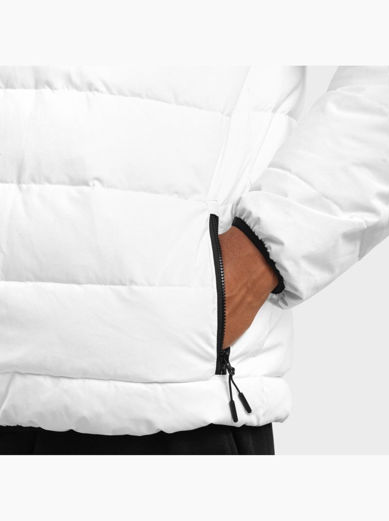 Chaqueta acolchada resistente al agua hombre lifestyle hombre natur Blanco - Kiabi