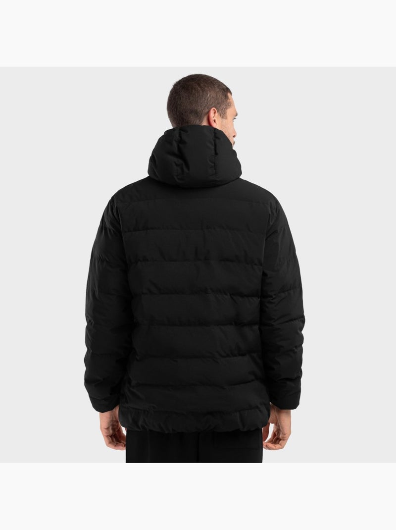 Chaqueta acolchada resistente al agua hombre lifestyle hombre shelter Negro - Kiabi