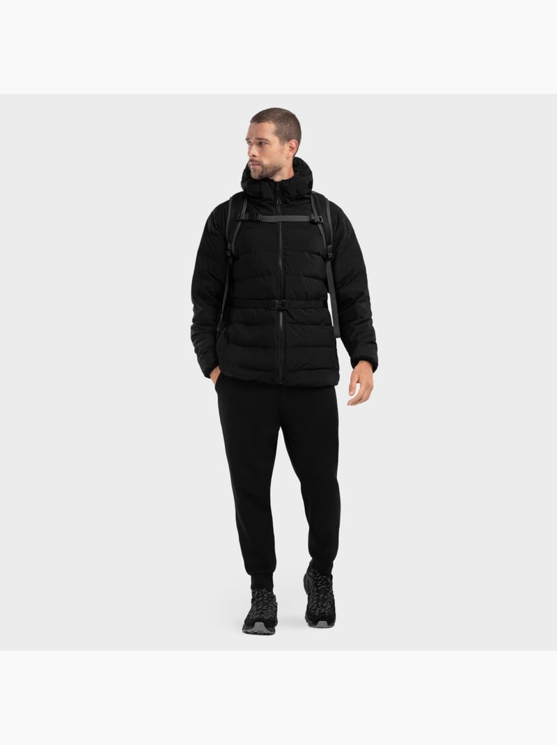 Chaqueta acolchada resistente al agua hombre lifestyle hombre shelter Negro - Kiabi