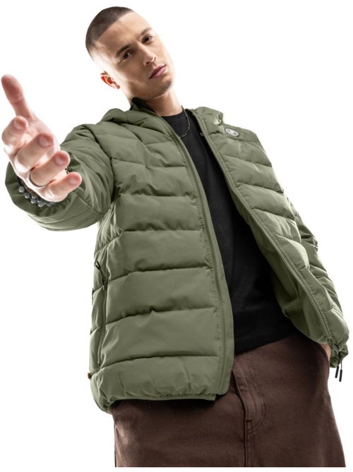 Chaqueta acolchada resistente al agua hombre lifestyle hombre sval - Kiabi Chaqueta acolchada resistente al agua hombre lifestyle hombre sval - Kiabi