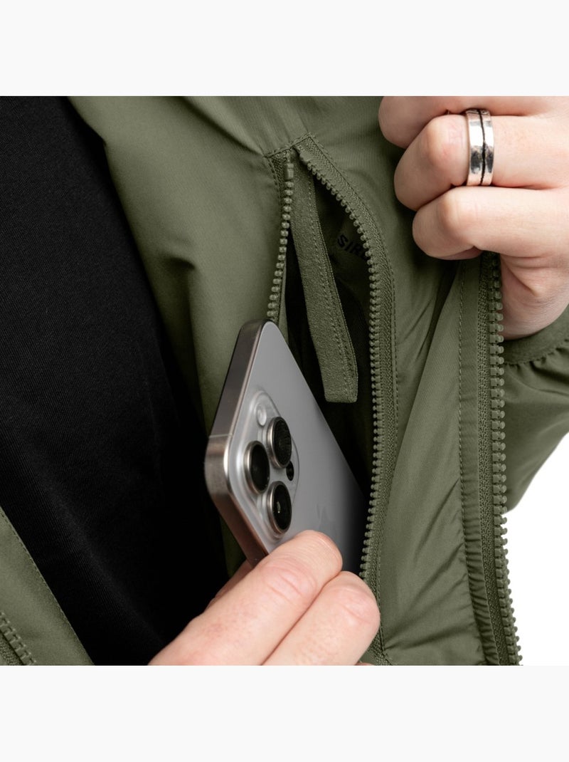 Chaqueta acolchada resistente al agua hombre lifestyle hombre sval Verde - Kiabi