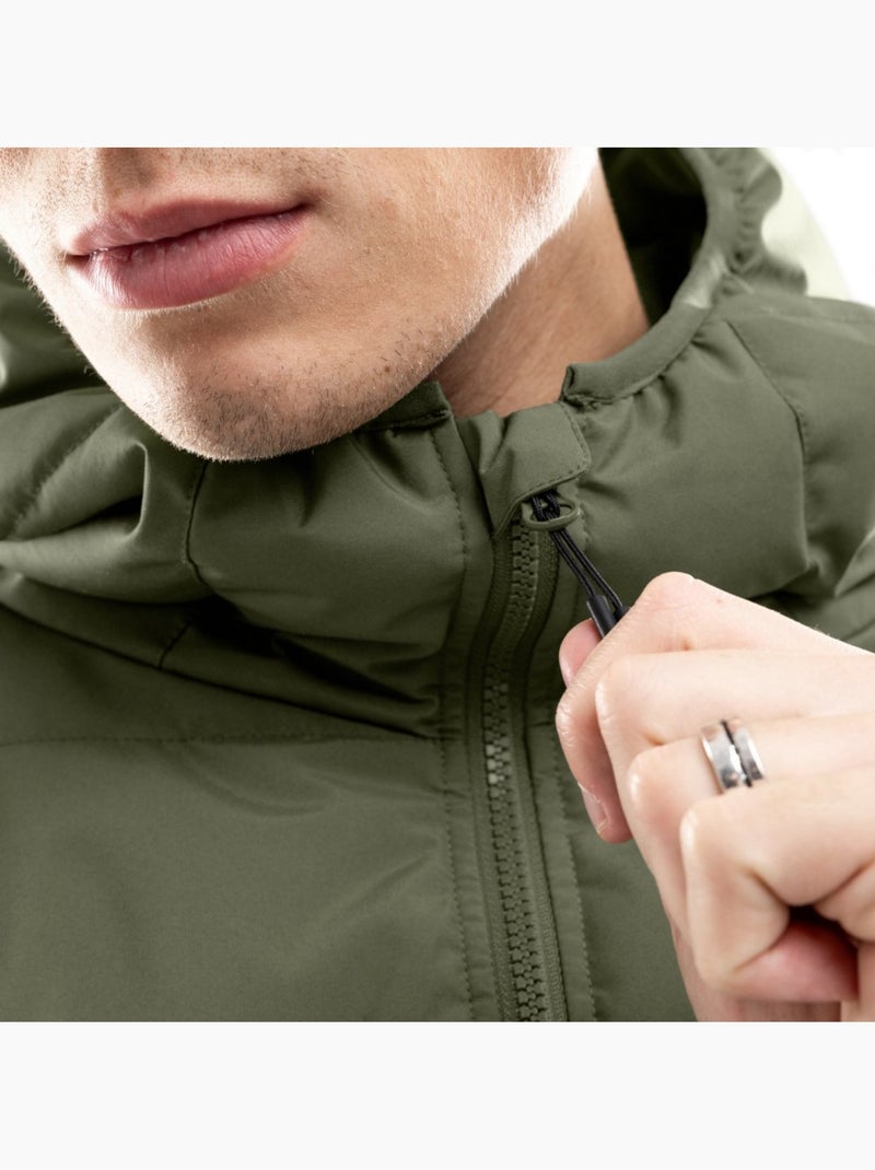 Chaqueta acolchada resistente al agua hombre lifestyle hombre sval Verde - Kiabi