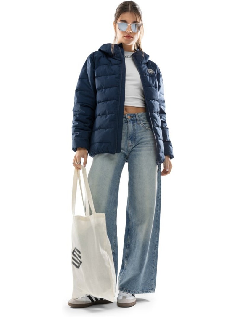 Chaqueta acolchada resistente al agua mujer lifestyle mujer argus-w Azul - Kiabi