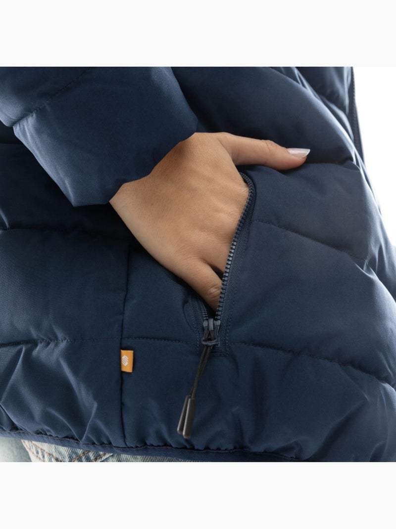 Chaqueta acolchada resistente al agua mujer lifestyle mujer argus-w Azul - Kiabi