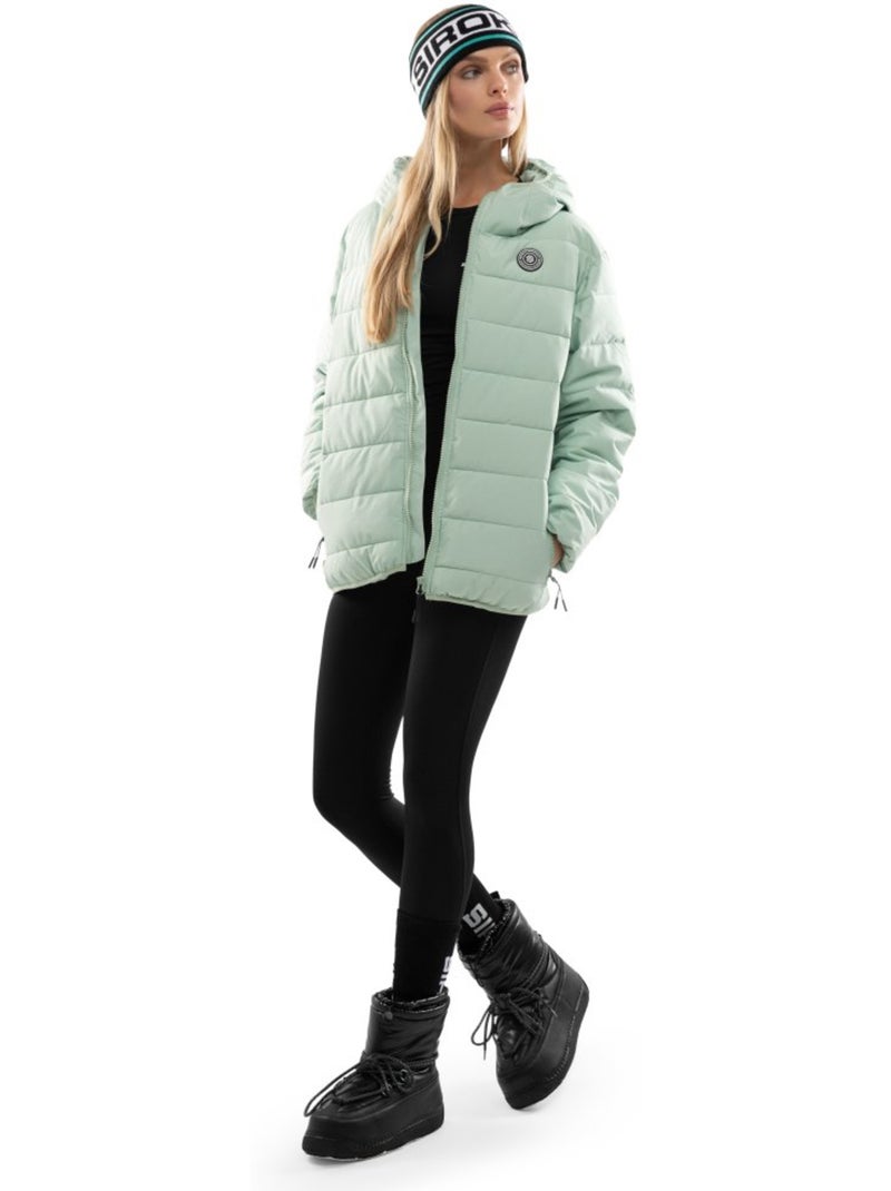 Chaqueta acolchada resistente al agua mujer lifestyle mujer cruise-w Verde - Kiabi