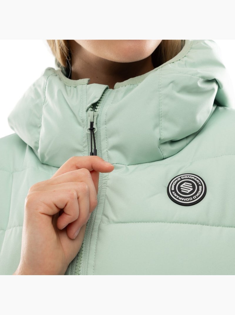 Chaqueta acolchada resistente al agua mujer lifestyle mujer cruise-w Verde - Kiabi