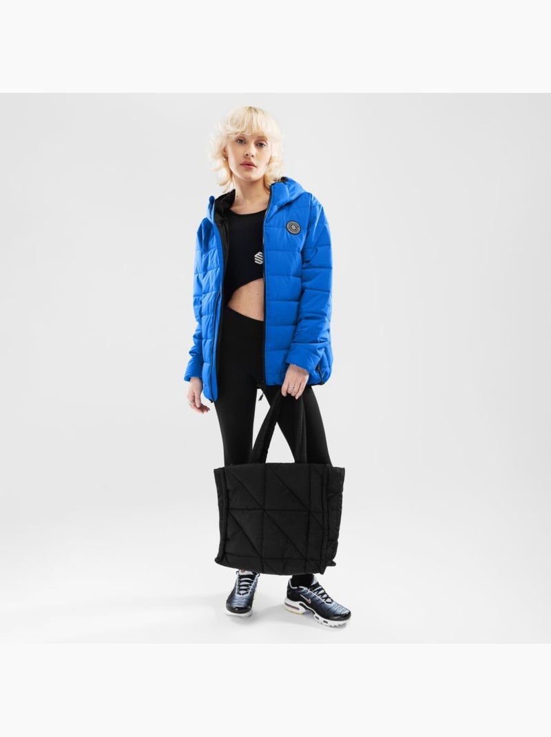 Chaqueta acolchada resistente al agua mujer lifestyle mujer globe-w Azul - Kiabi