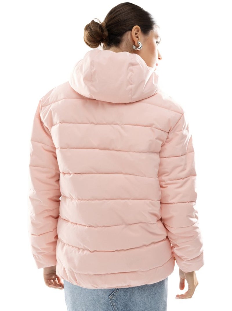 Chaqueta acolchada resistente al agua mujer lifestyle mujer hokkai-w Rosa - Kiabi