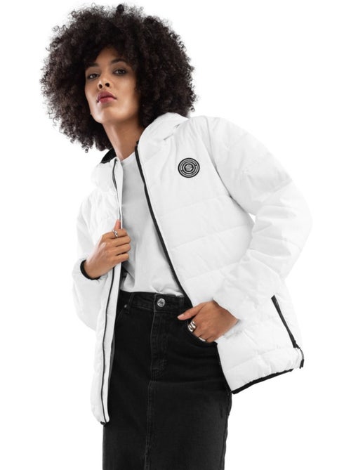 Chaqueta acolchada resistente al agua mujer lifestyle mujer natur-w - Kiabi Chaqueta acolchada resistente al agua mujer lifestyle mujer natur-w - Kiabi