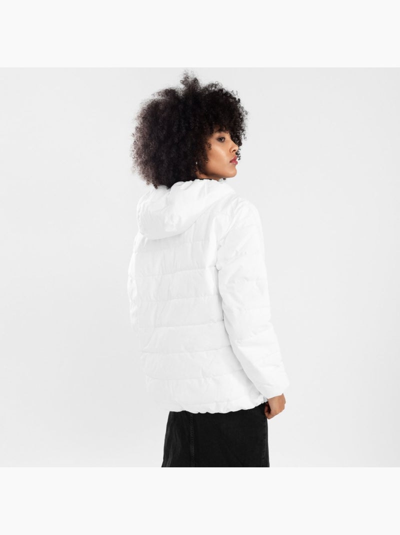 Chaqueta acolchada resistente al agua mujer lifestyle mujer natur-w Blanco - Kiabi