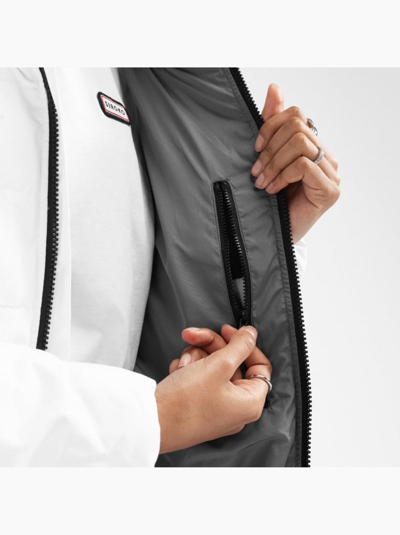 Chaqueta acolchada resistente al agua mujer lifestyle mujer natur-w Blanco - Kiabi