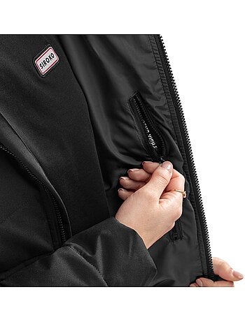 Chaqueta acolchada resistente al agua mujer lifestyle mujer shelter-w