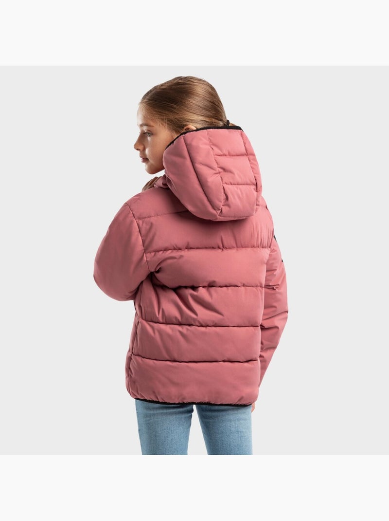 Chaqueta acolchada resistente al agua niña lifestyle niños y niñas mist-g Rosa - Kiabi