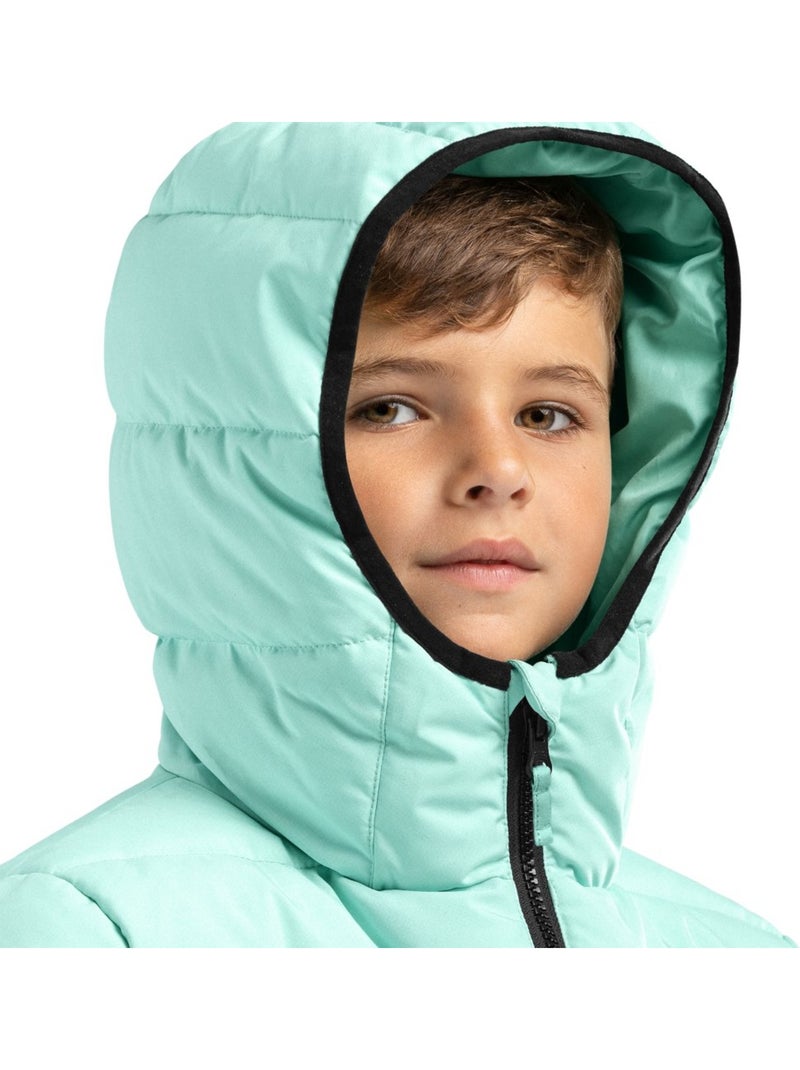 Chaqueta acolchada resistente al agua niño lifestyle niños y niñas pov Verde - Kiabi