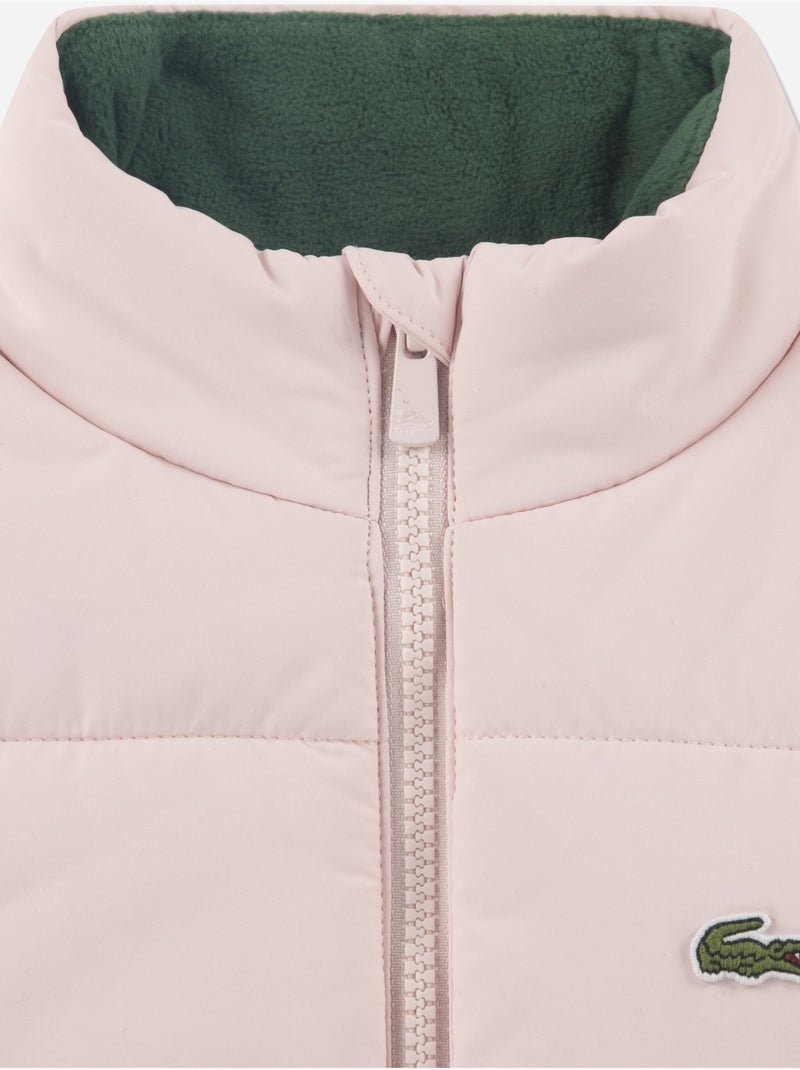 Chaqueta acolchada sin mangas - lacoste Rosa claro - Kiabi