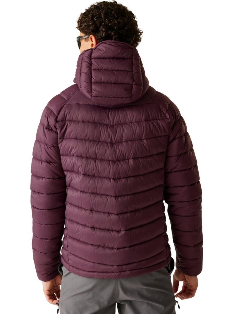 Chaqueta acolchada torrek mountain de con bafles para hombre - dare 2b Violeta higo - Kiabi