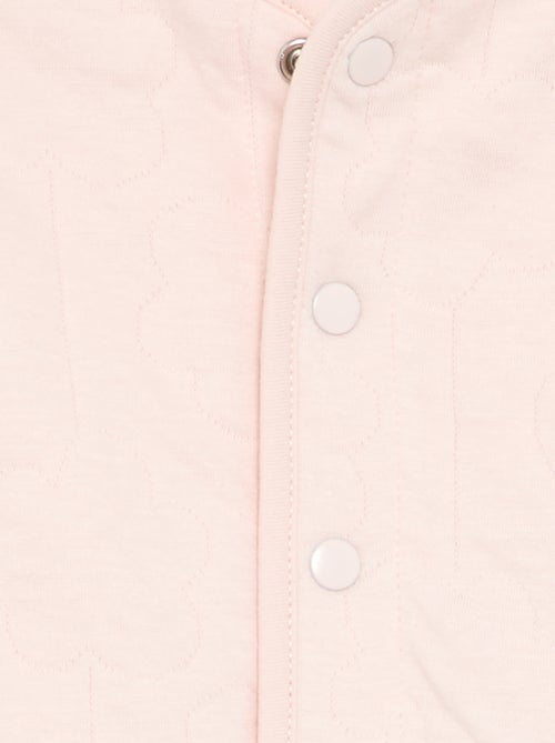 Chaqueta acolchada y con broches reversible - Kiabi