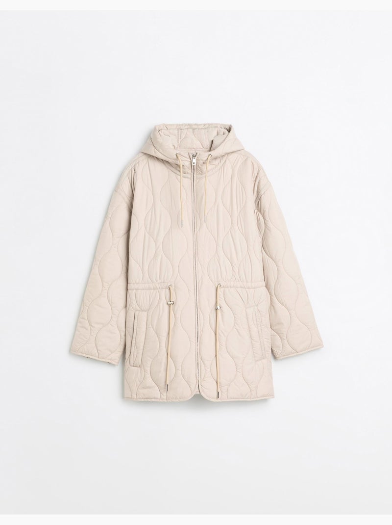 Chaqueta acolchonada, mo fashion Beige - Kiabi