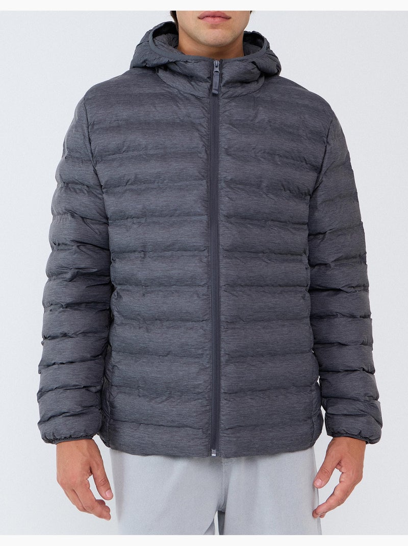 Chaqueta acolchonada, mo fashion Gris - Kiabi