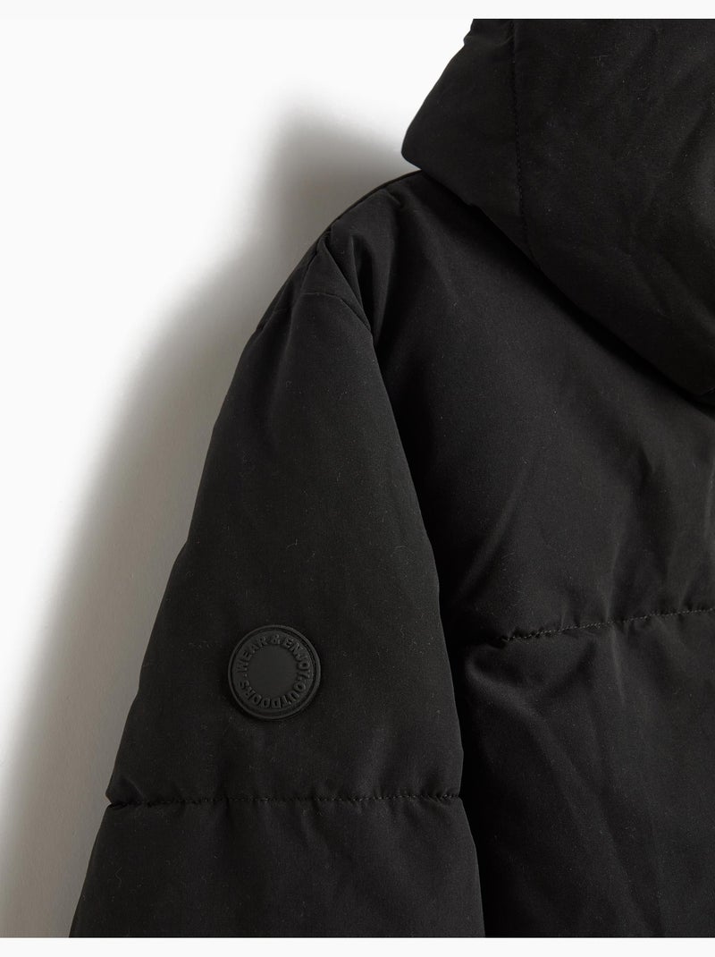 Chaqueta acolchonada, mo fashion Negro - Kiabi