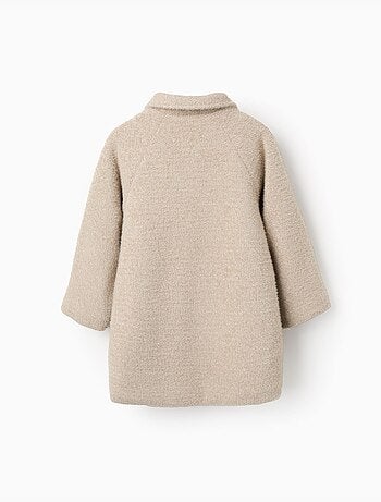 Chaqueta afelpada con botones