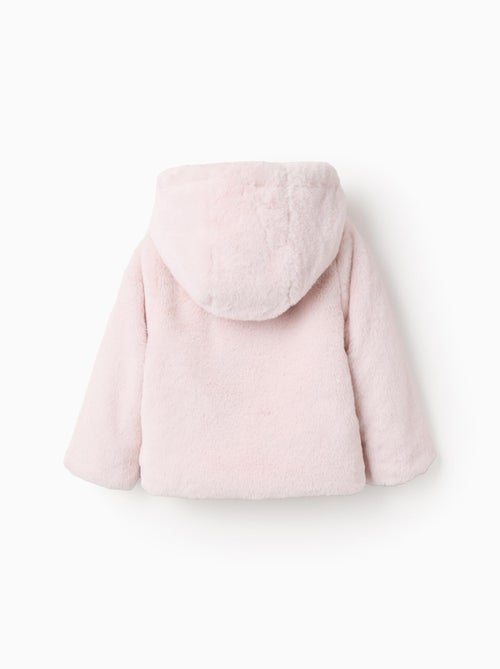 Chaqueta afelpada con capucha - Kiabi