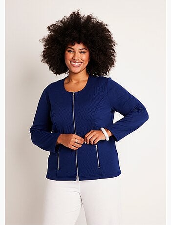 Chaqueta ajustada sin cuello - Afibel