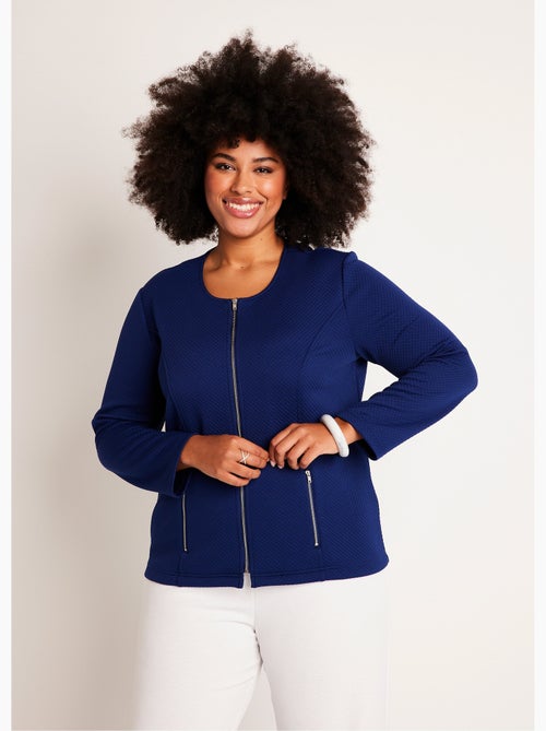 Chaqueta ajustada sin cuello - Afibel - Kiabi