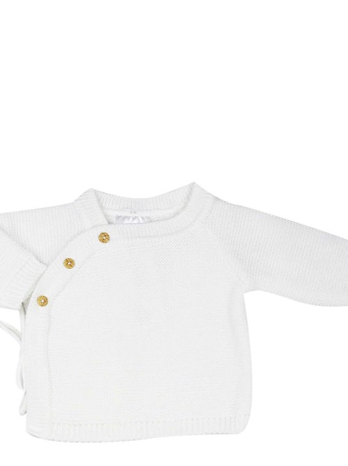 Chaqueta bebé de punto - Kiabi
