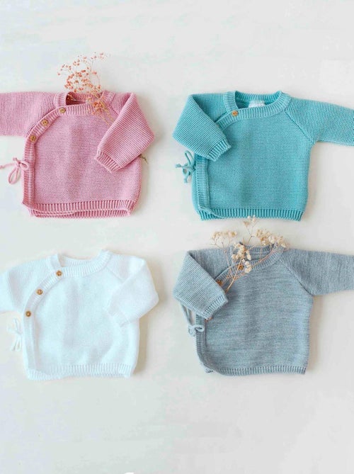 Chaqueta bebé de punto - Kiabi
