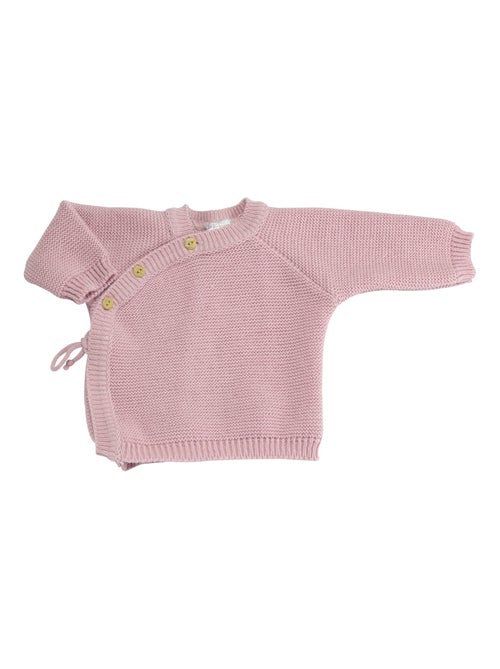 Chaqueta bebé de punto - Kiabi