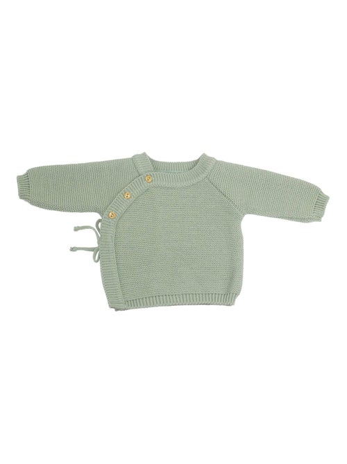 Chaqueta bebé de punto - Kiabi