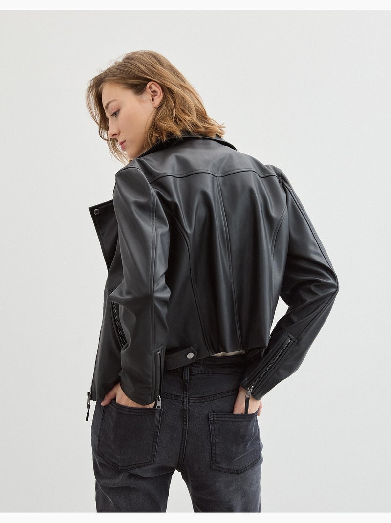 Chaqueta 'Biker', MO Fashion Negro - Kiabi