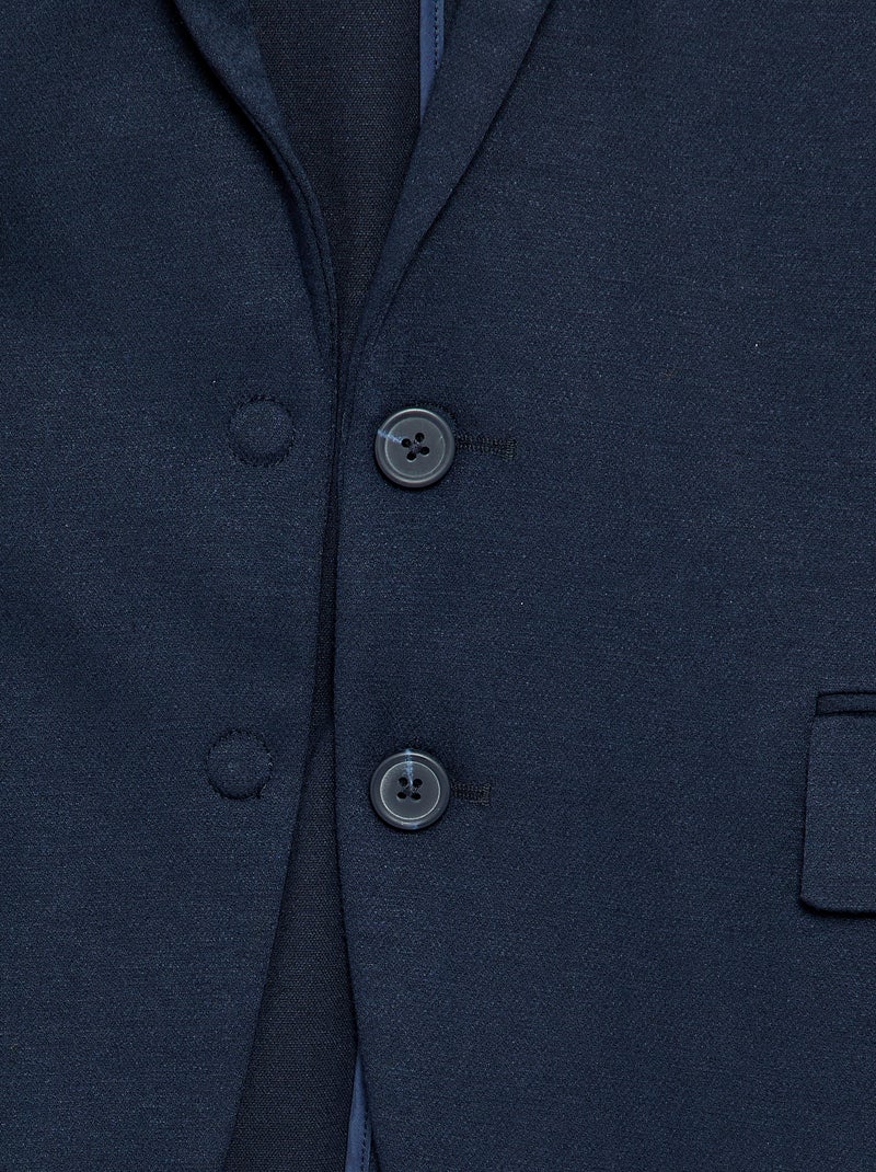 Chaqueta blazer - colección fácil de poner AZUL - Kiabi