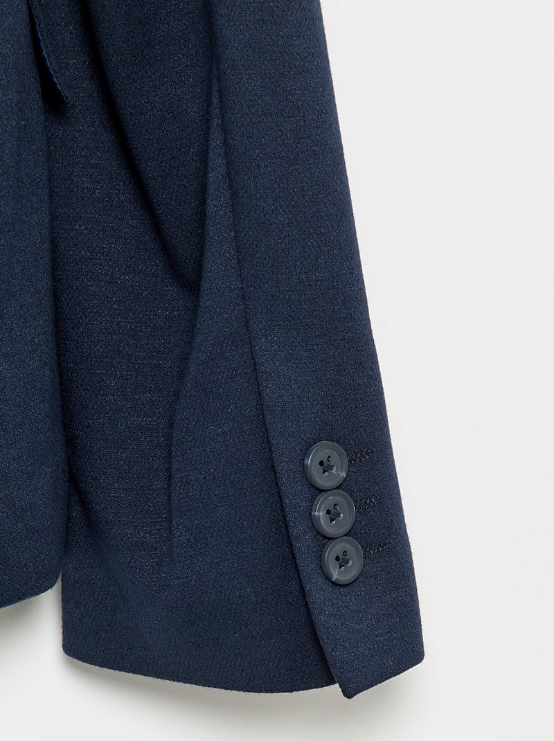 Chaqueta blazer - colección fácil de poner AZUL - Kiabi