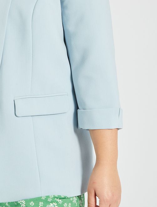 Chaqueta blazer - azul gris - Kiabi - 29.00€