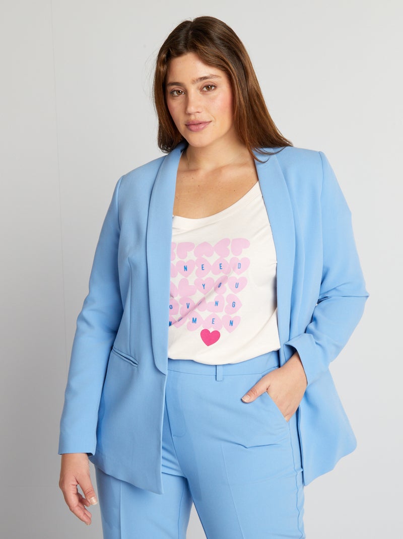 Chaqueta blazer AZUL - Kiabi