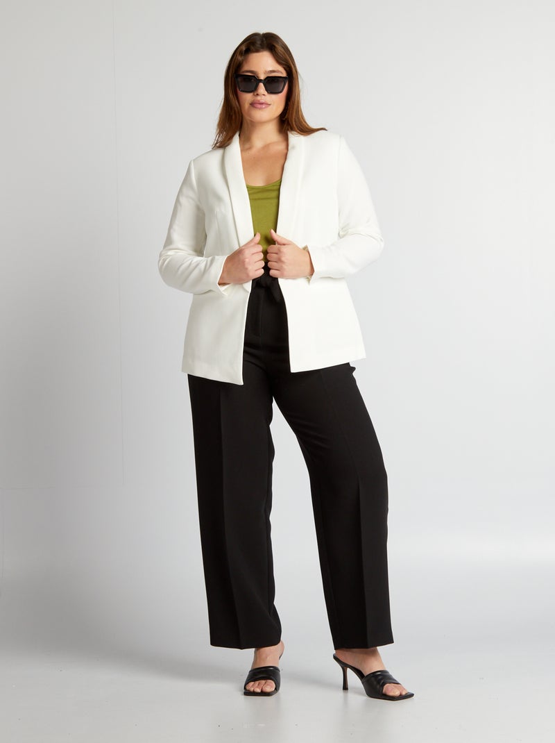 Chaqueta blazer BLANCO - Kiabi