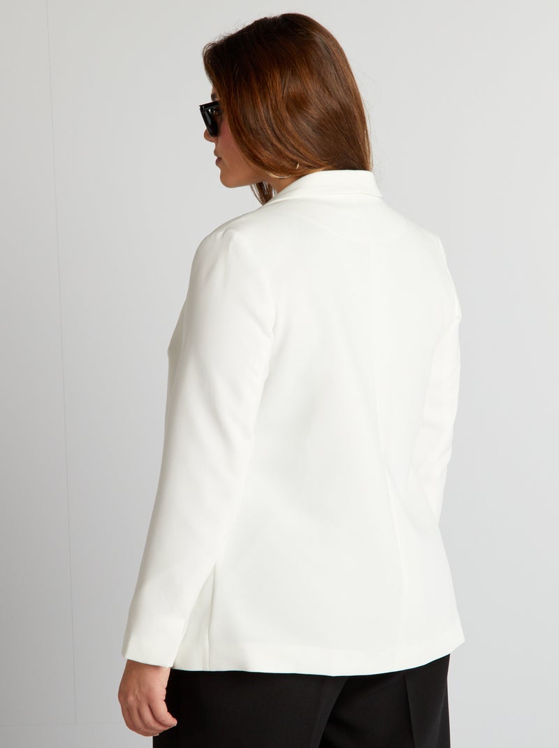 Chaqueta blazer BLANCO - Kiabi