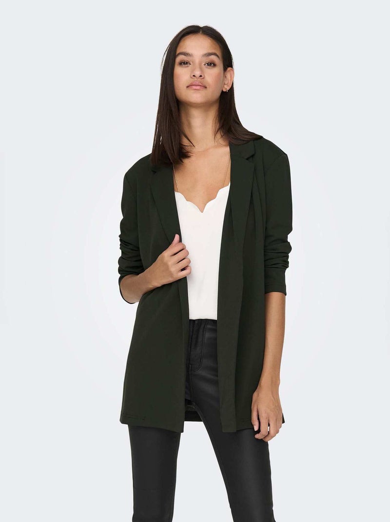 Chaqueta blazer caqui oscuro - Kiabi