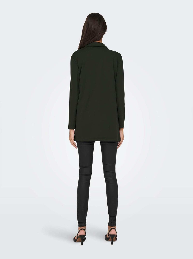 Chaqueta blazer caqui oscuro - Kiabi