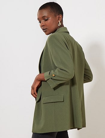 Chaqueta blazer con cuello recto - Kiabi