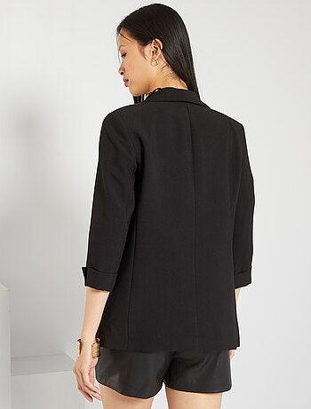 Chaqueta blazer con cuello recto - Kiabi