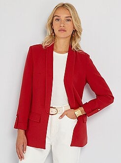 Rebajas Americanas blazers de mujer - rojo - Kiabi