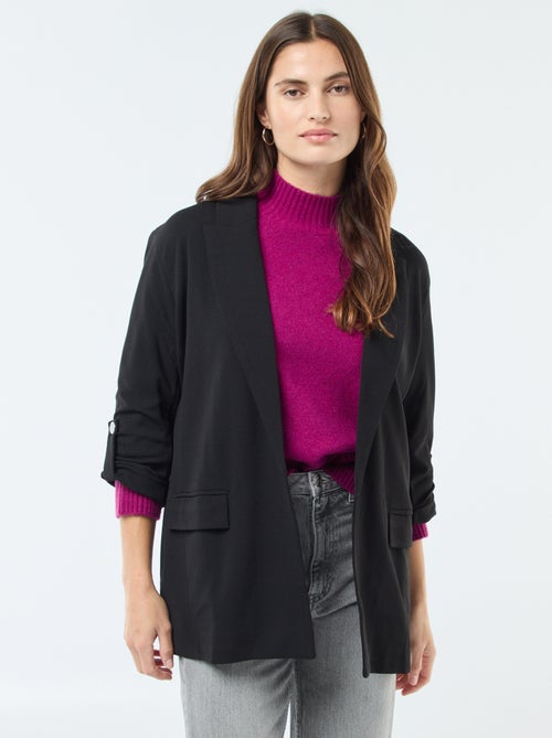 Chaqueta blazer con mangas remangadas 'JDY' - Kiabi