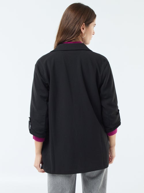 Chaqueta blazer con mangas remangadas 'JDY' - Kiabi