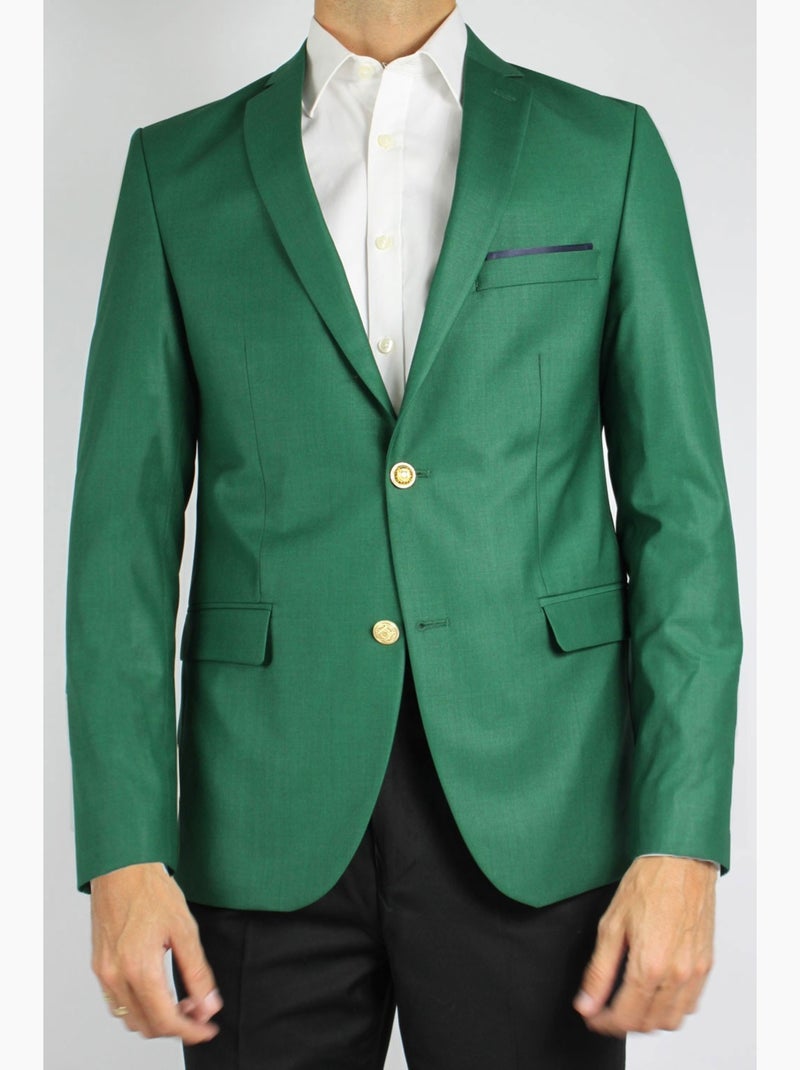 Chaqueta blazer de 2 botones Kebello Verde - Kiabi