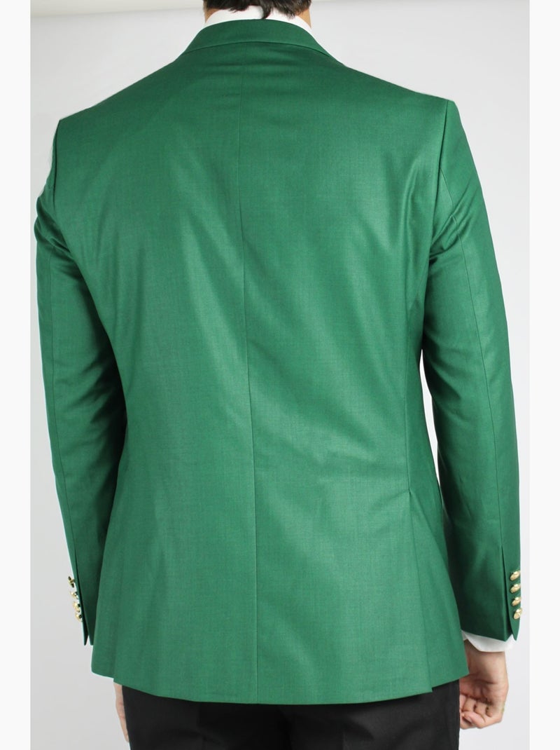 Chaqueta blazer de 2 botones Kebello Verde - Kiabi