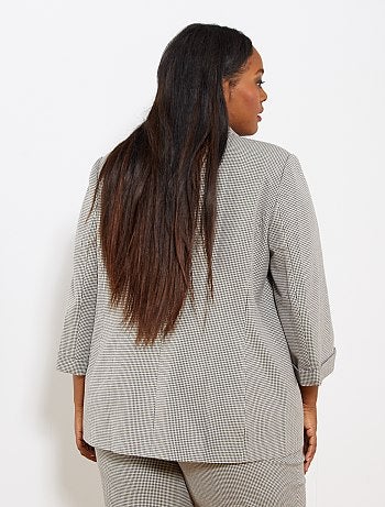 Chaqueta blazer estampada - Kiabi